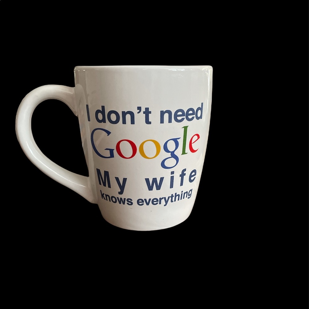 Google wife mug